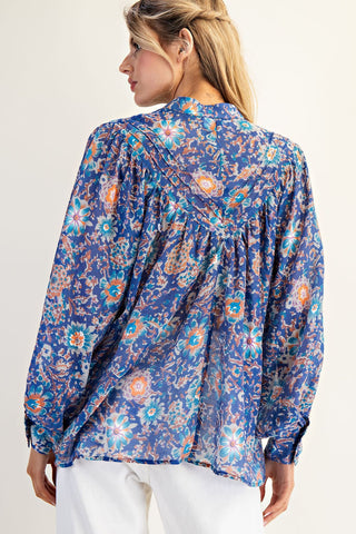Blue Bella Top