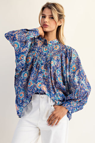 Blue Bella Top