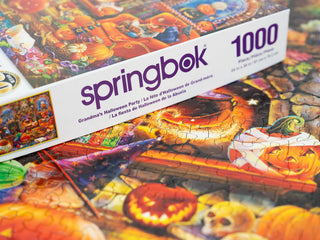 Grandma's Halloween Party 1000 Piece Puzzle