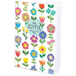 Mini Journal - Flower Patch - with scripture