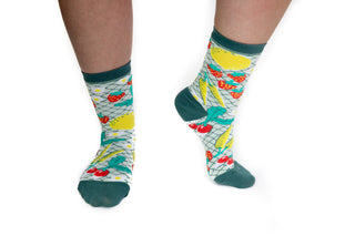 Yellow Owl Socks - Farmer's Market