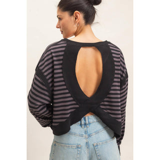 Bennett Striped Long Sleeve Top