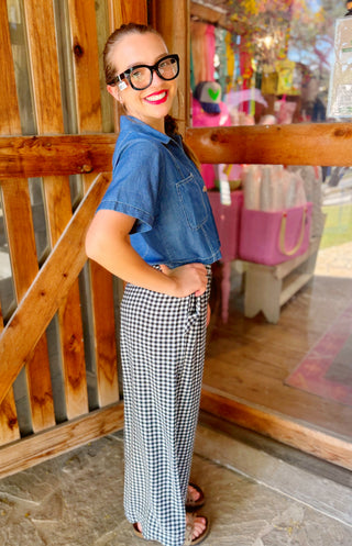 Addi Gingham Pants