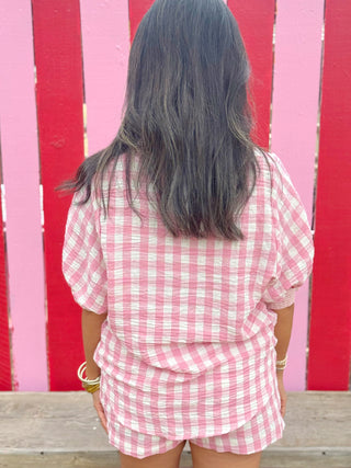 Kassidy Gingham Set