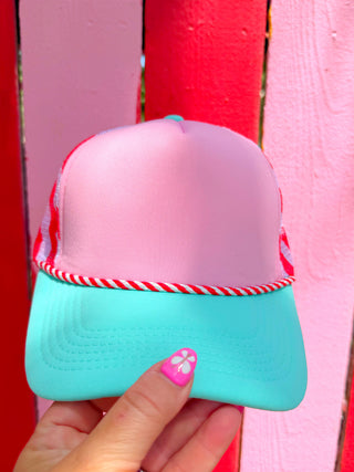 Festive Blank Trucker Hat