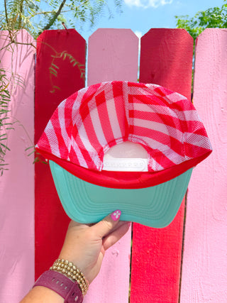 Festive Blank Trucker Hat