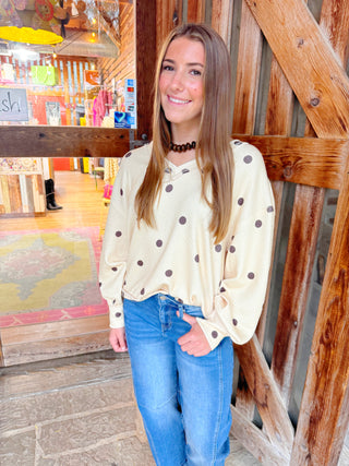 Wendi Polka Dot Top