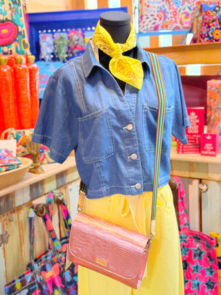 Sophia Denim Top
