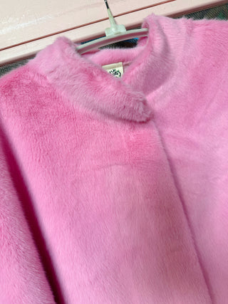 Pink Ivy Jane Faux Fur Capelet