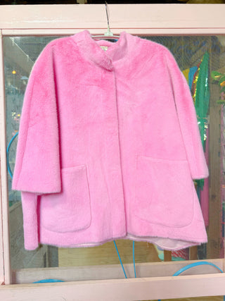 Pink Ivy Jane Faux Fur Capelet
