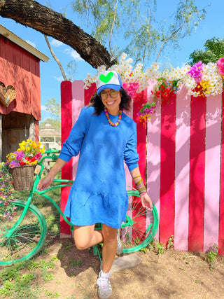 Star Squad Blue Dress