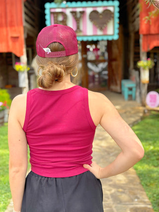 Go Wolves Ribbed Tank