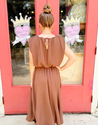 Kayda Brown Bubble Crop
