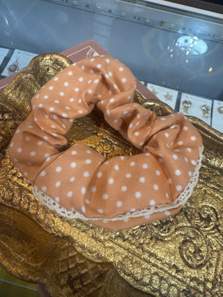 Polka Dot Scrunchies
