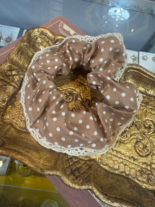 Polka Dot Scrunchies