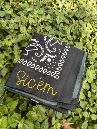 Collegiate Embroidered Bandana Baylor