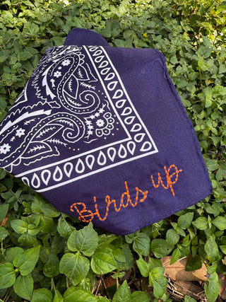 Collegiate Embroidered Bandana UTSA
