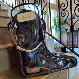 Jon Hart Clear Boot Bag