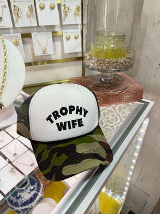 BYH Trophy Wife Trucker Hat Camo