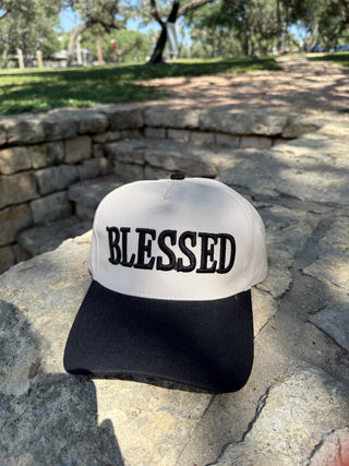 Two Tone Hat BLESSED