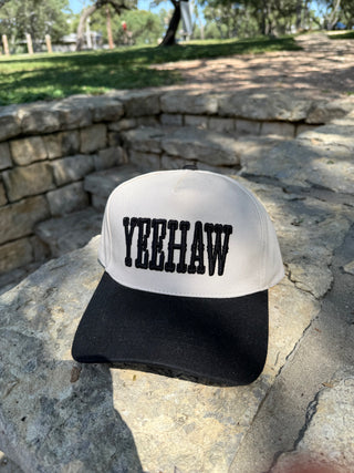 Two Tone Hat YEEHAW