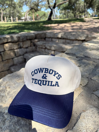 Two Tone Hat Cowboys & Tequilla