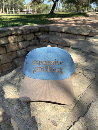 Two Tone Hat Expensive And Difficult