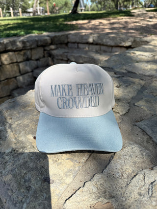 Two Tone Hat Make Heaven Crowded