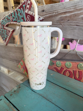Swig Mega Mug 40oz - Horses