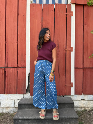 Tulip Polka Dot Jean