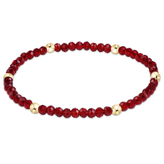 enewton gameday flirty presence bracelet - maroon
