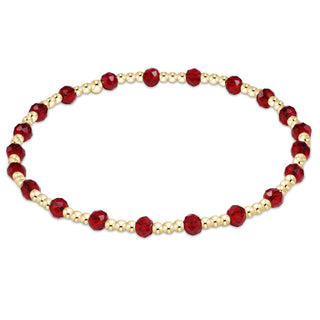 enewton gameday flirty sincerity bracelet - maroon