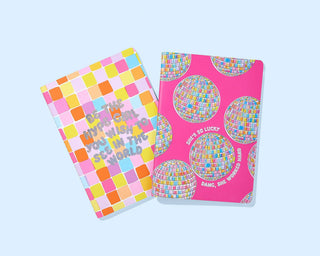 Taylor Elliot Notebook Set - Disco Ball