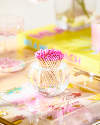 Tart by Taylor Round Match Striker - Hot Pink Matches
