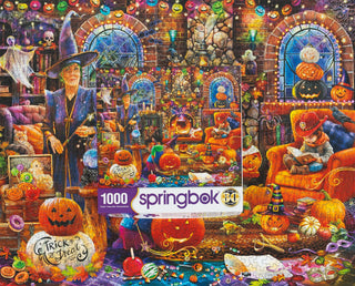 Grandma's Halloween Party 1000 Piece Puzzle