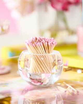 Tart by Taylor Round Match Striker - Light Pink Matches