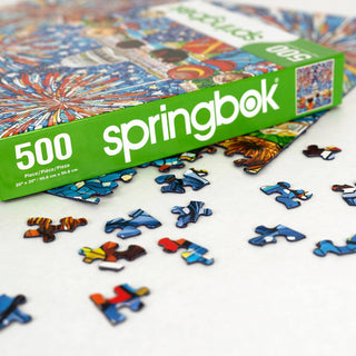 Springbok 500 Piece Puzzle - Summer Fireworks