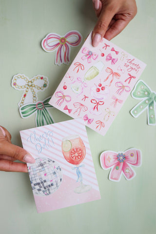 Stephanie Tara Card Cheers to you