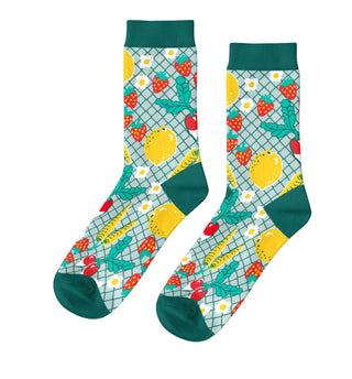 Yellow Owl Socks - Farmer's Market