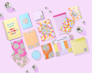 Taylor Elliott Mini Notebook Set - Disco Ball