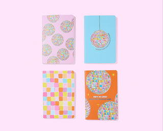 Taylor Elliott Mini Notebook Set - Disco Ball