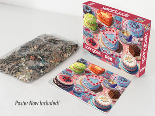 Springbok 500 Piece Puzzle -Vintage Cakes