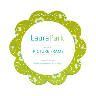 Dorset Garden Green Acrylic Round Picture Frame