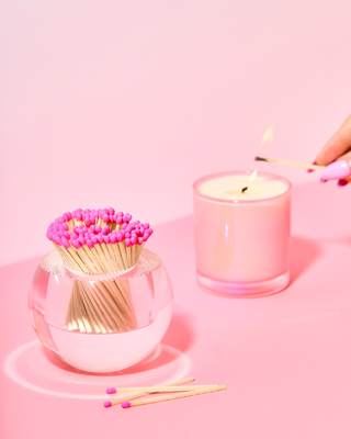 Tart by Taylor Round Match Striker - Hot Pink Matches