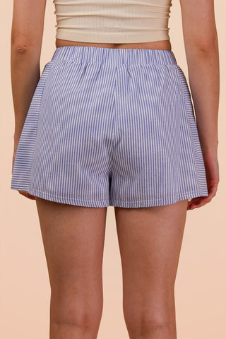 Striped Boxers in Blue
