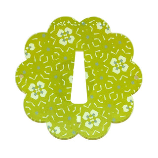 Dorset Garden Green Acrylic Round Picture Frame