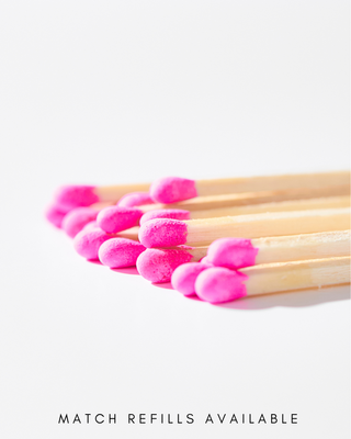 Tart by Taylor Round Match Striker - Hot Pink Matches