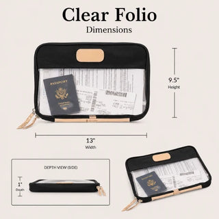 Jon Hart Clear Folio
