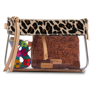 Consuela Midtown Crossbody Clear