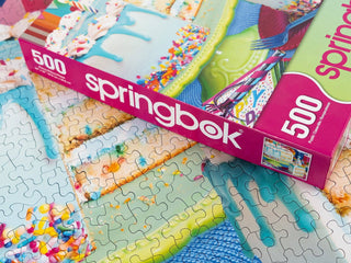 Springbok 500 Piece Puzzle - Birthday Cake